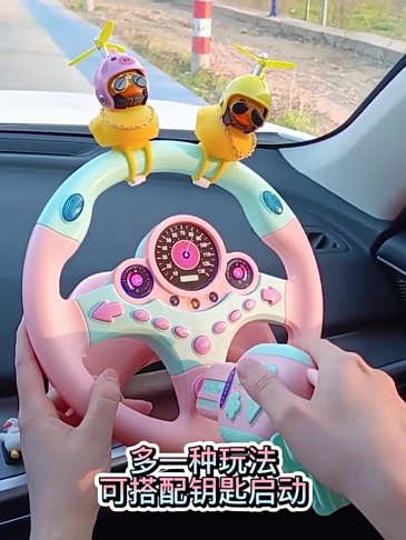 T0059 Child's Co-Pilot Car Steering Wheel Toy