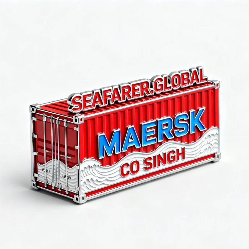 C0017 Shipping Company Commemorative Badge Customization