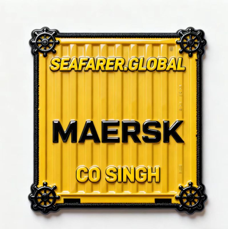 C0017 Shipping Company Commemorative Badge Customization