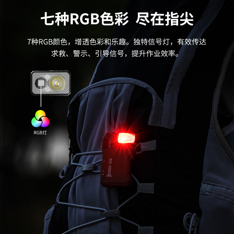T0068 Portable Deformable Magnetic EDC High-Intensity Flashlight