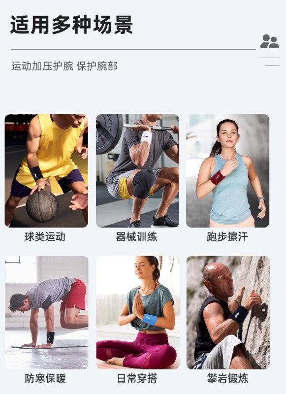 S3019 Li-Ning Sports Wrist Guard Pair