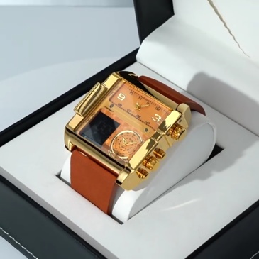 E9066 New Model Men's Quartz Electronic Waterproof Watch