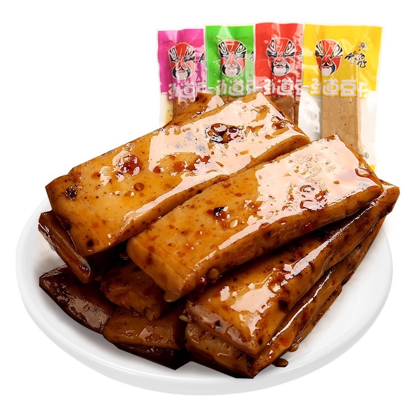 G0033 Zhang Fei Chewy Dried Tofu 500g