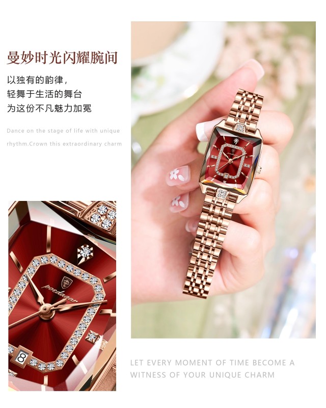 E9063 Women's Waterproof Electronic Watch