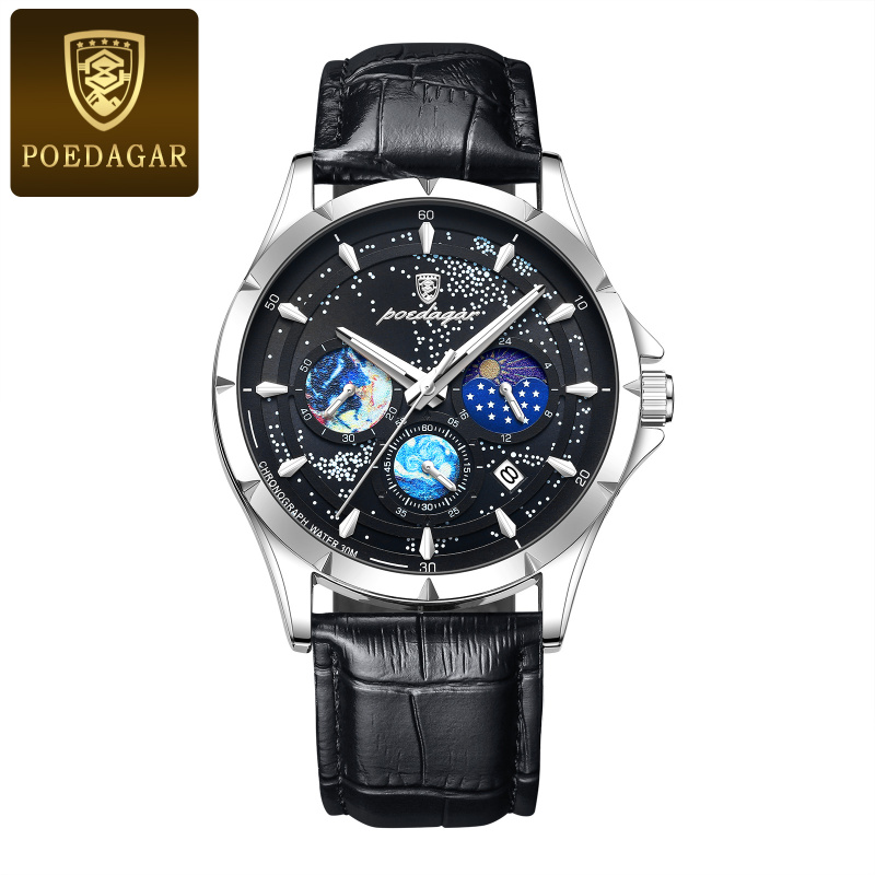 E90591 New Model Men's Quartz Electronic Waterproof Watch