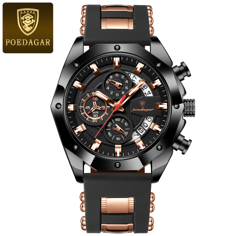 E9064 New Model Men's Quartz Electronic Waterproof Watch