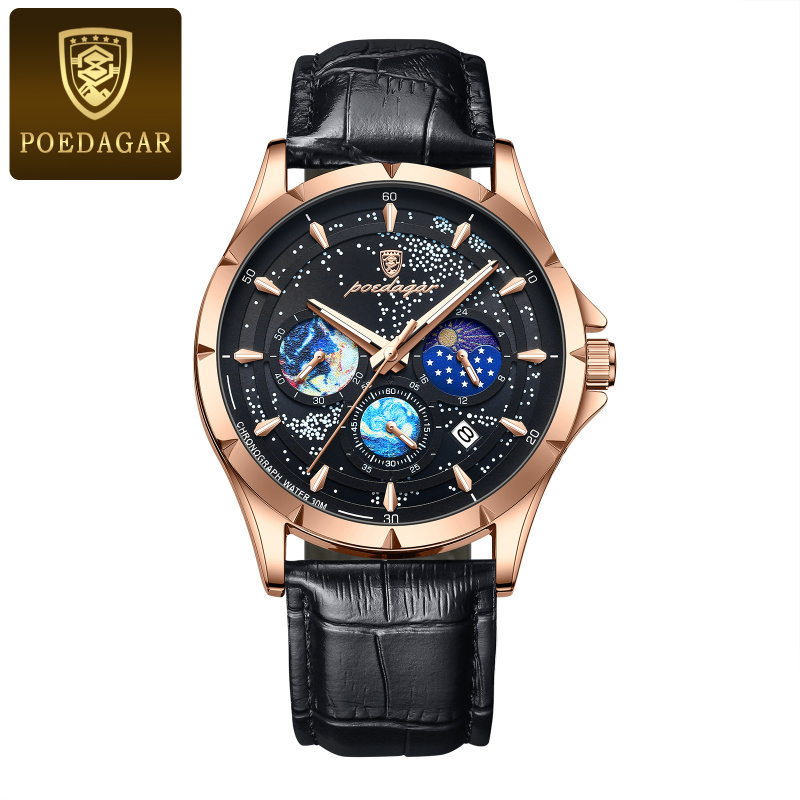 E90591 New Model Men's Quartz Electronic Waterproof Watch