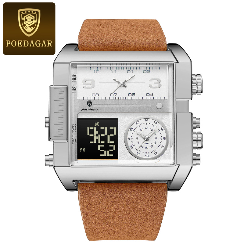 E9066 New Model Men's Quartz Electronic Waterproof Watch