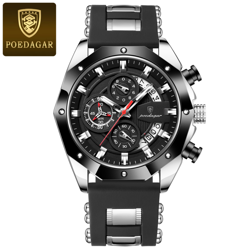 E9064 New Model Men's Quartz Electronic Waterproof Watch