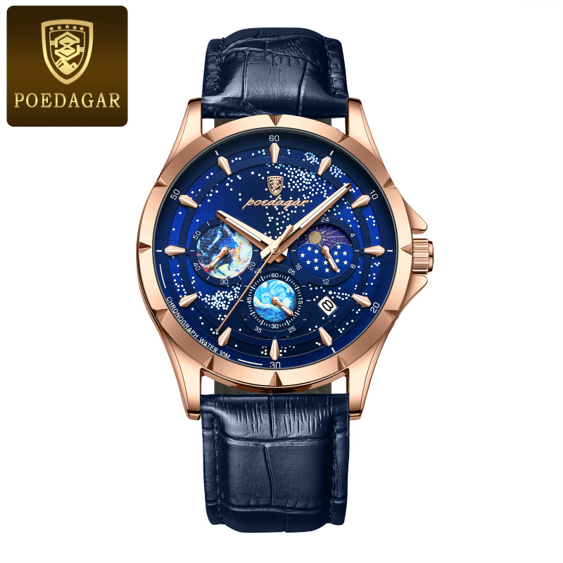 E90591 New Model Men's Quartz Electronic Waterproof Watch