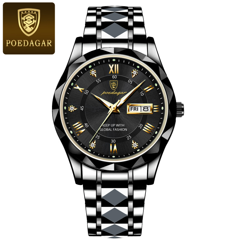 E9062 New Model Men's Quartz Electronic Waterproof Watch