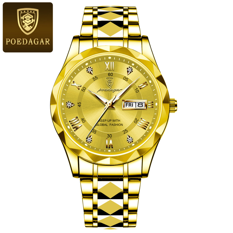 E9062 New Model Men's Quartz Electronic Waterproof Watch