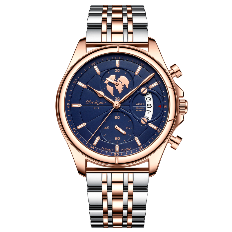 E9060 New Model Men's Quartz Electronic Waterproof Watch