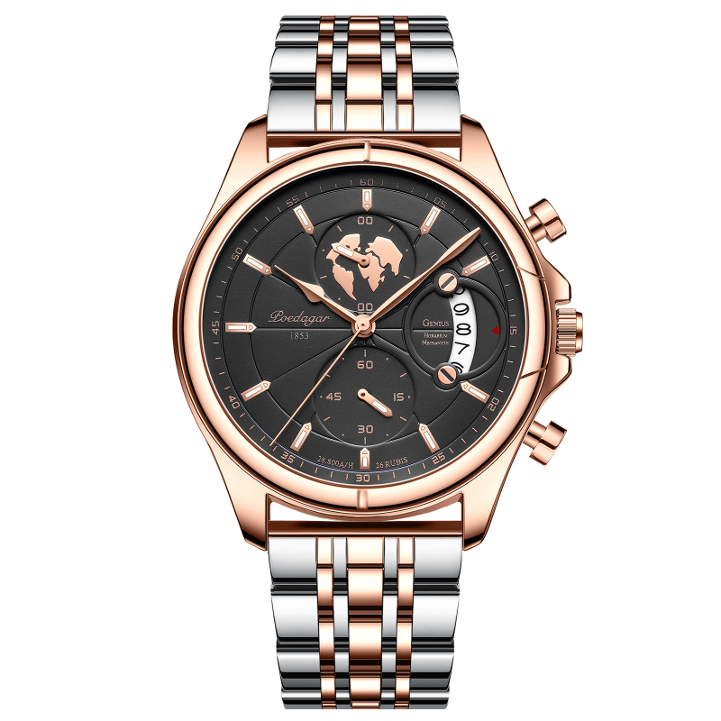 E9060 New Model Men's Quartz Electronic Waterproof Watch