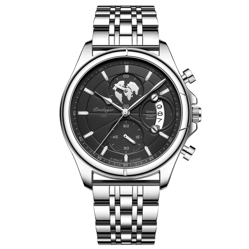 E9060 New Model Men's Quartz Electronic Waterproof Watch