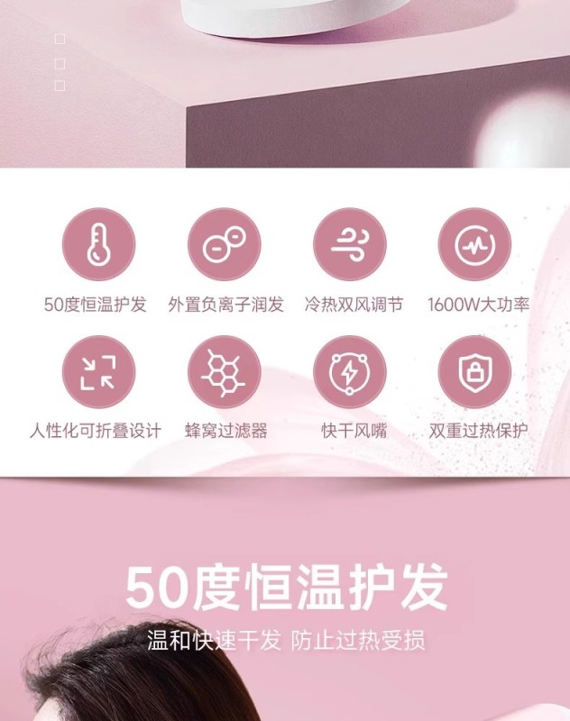 H0019 Panasonic Hair Dryer EH-WIND2G