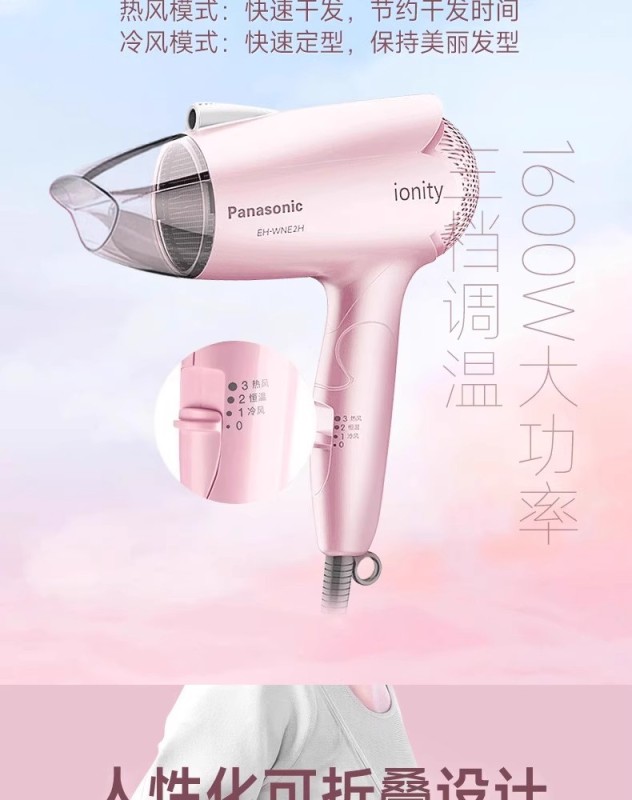H0019 Panasonic Hair Dryer EH-WIND2G