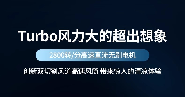 H0017 Rechargeable Metal Desktop Fan