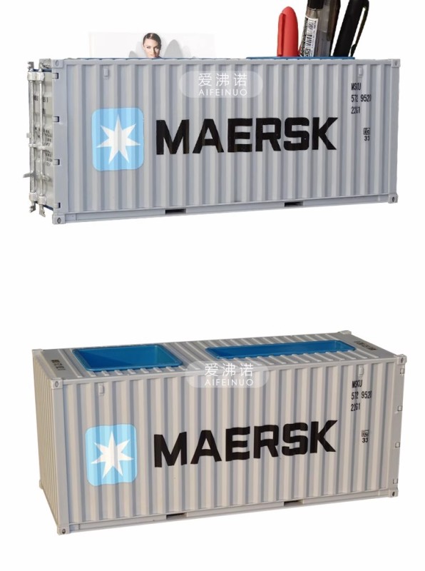 C0020 Container-Style Tissue Box & Pen Holder
