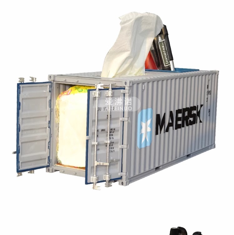 C0020 Container-Style Tissue Box & Pen Holder