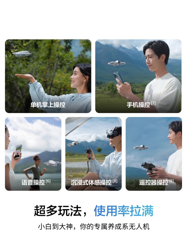 E4006 DJI Neo 4K Vlog Palm-Sized Aerial Photography Drone