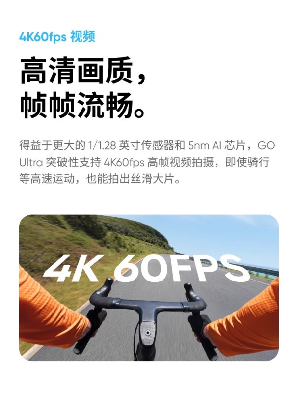 E4007 Insta360 GO Ultra 4K Vlog Action Pocket Camera