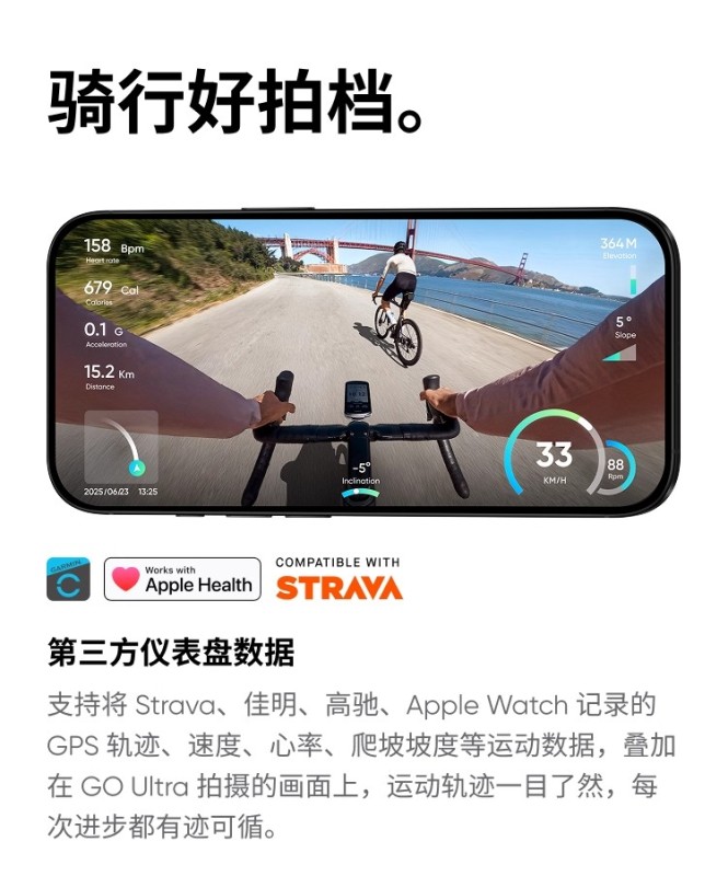 E4007 Insta360 GO Ultra 4K Vlog Action Pocket Camera