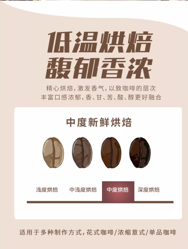G0039 Yunnan Small-Bean Arabica Coffee Beans 500g - Yunnan