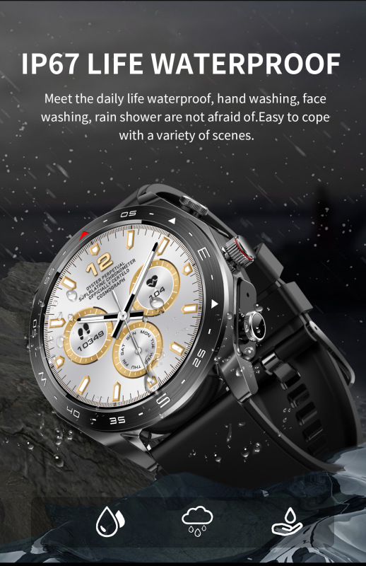 E3000 TWST95 2-in-1 Bluetooth Headset Smart Watch