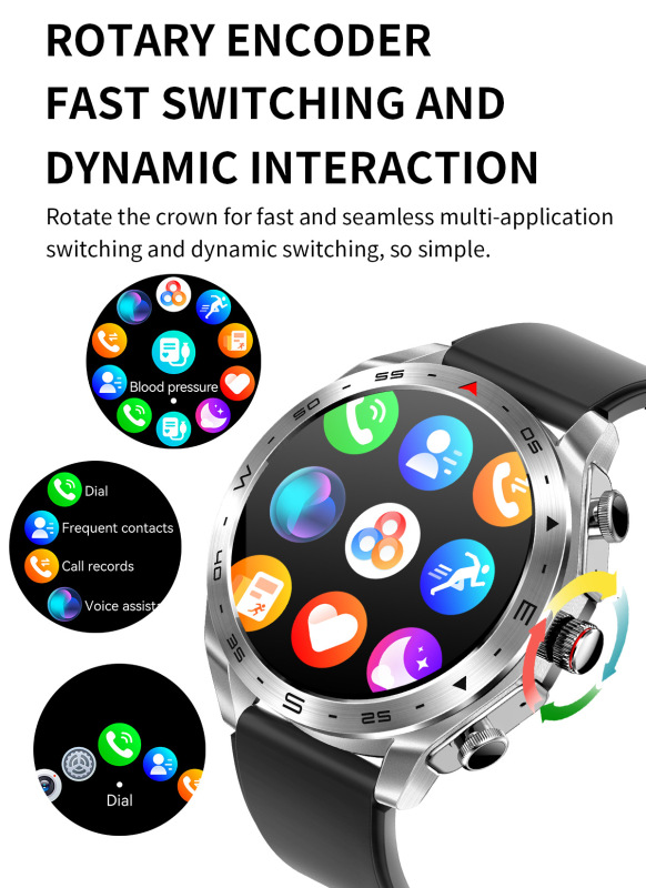 E3000 TWST95 2-in-1 Bluetooth Headset Smart Watch