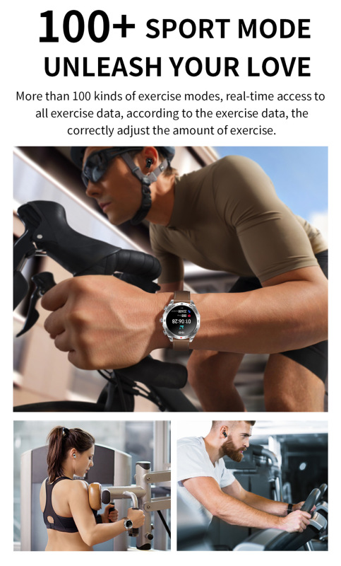E3000 TWST95 2-in-1 Bluetooth Headset Smart Watch