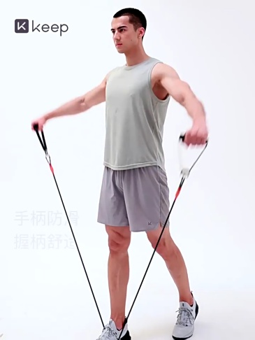 S3023 Keep Resistance Band Set with Door Anchor