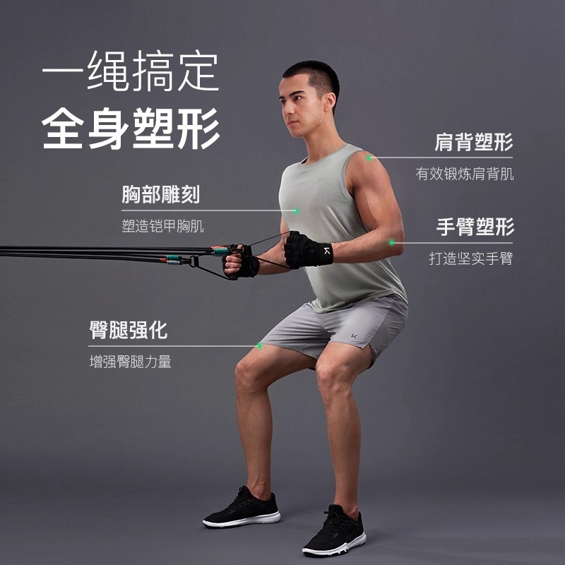 S3023 Keep Resistance Band Set with Door Anchor