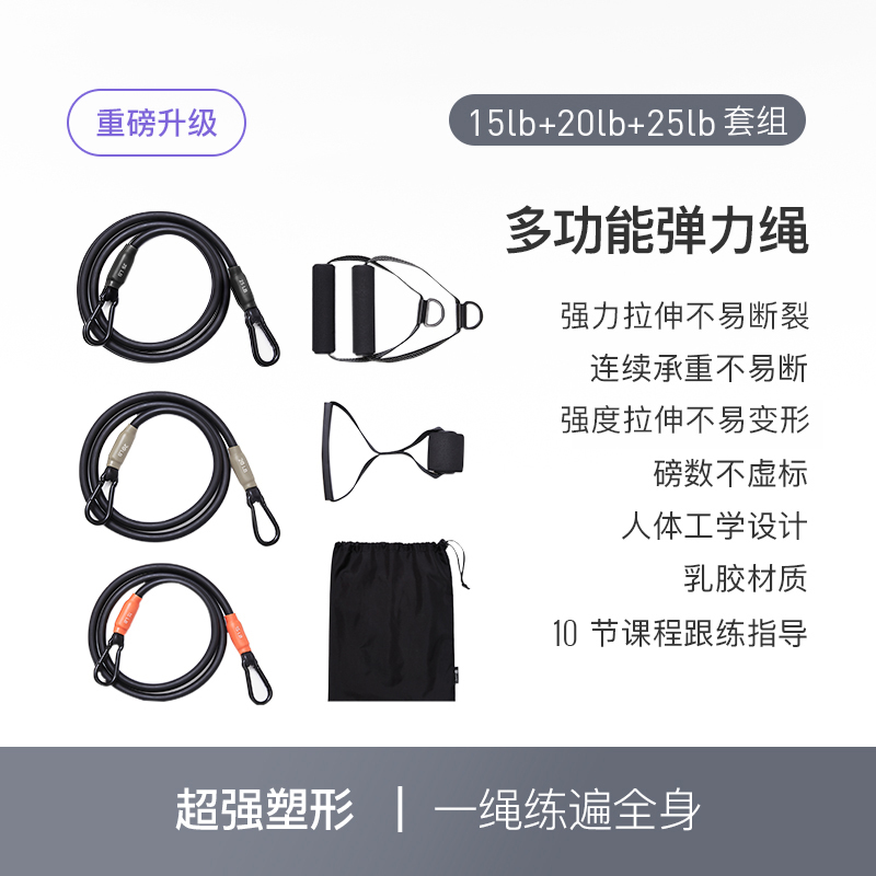 S3023 Keep Resistance Band Set with Door Anchor