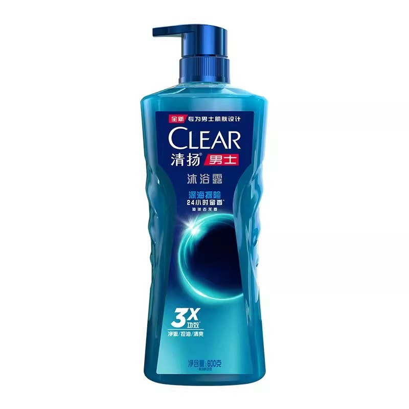 P6012 Clear Men Deodorant Shower Gel 600g