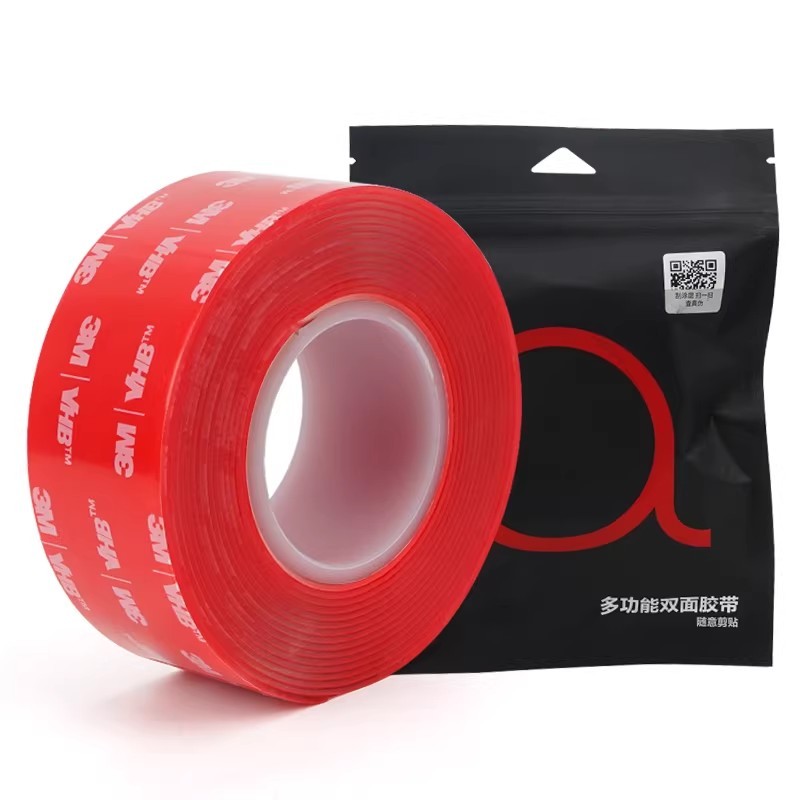 W0015   3M™ VHB™ Clear Double-Sided Mounting Tape - Heavy Duty, Residue-Free