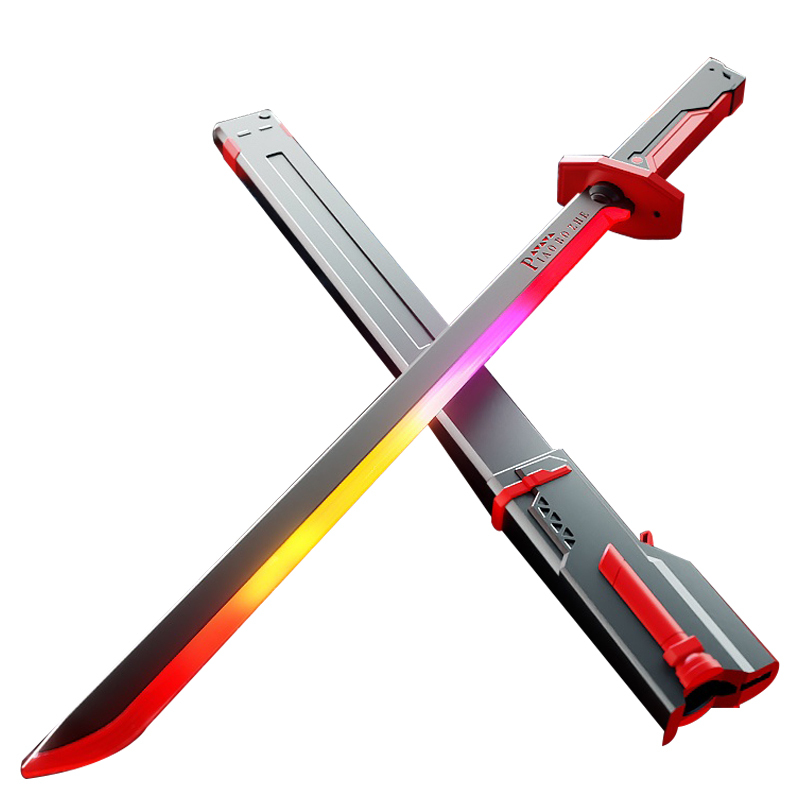 Children's Glowing Spray Color-Changing Laser Sword Toy
