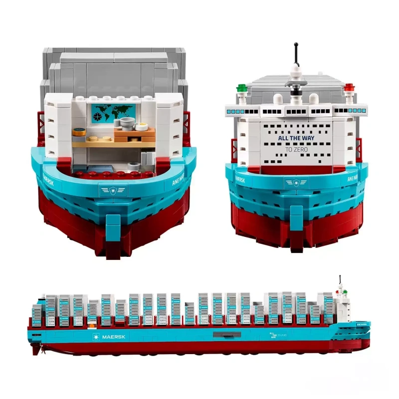 T0073 LEGO 40955 Maersk Dual-Fuel Container Ship Building Set