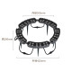 E9074 Outdoor Waterproof RGB LED Tree Hugging Ring Spotlight 6-Pack Set 220V 72W