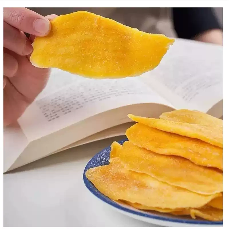 G0061 Thick-Cut Original Dried Mango Snacks - Natural Fruit Preserves 500g