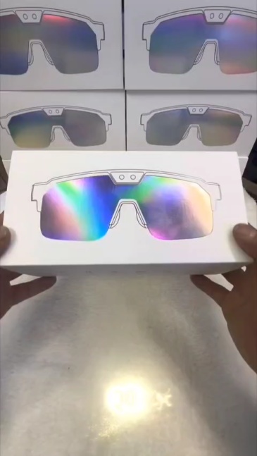E9086 HeyCyan Q01 Sports Cycling Smart AI Camera Glasses 8MP