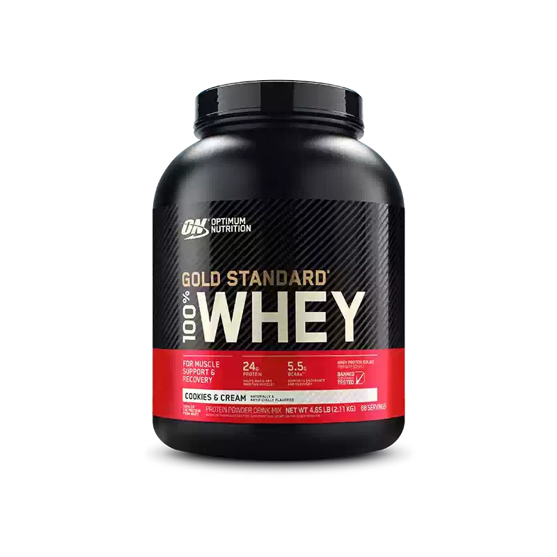 G0067 Optimum Nutrition Gold Standard 100% Whey Protein Powder Mocha Cappuccino Flavor 5 lbs (Made in USA)