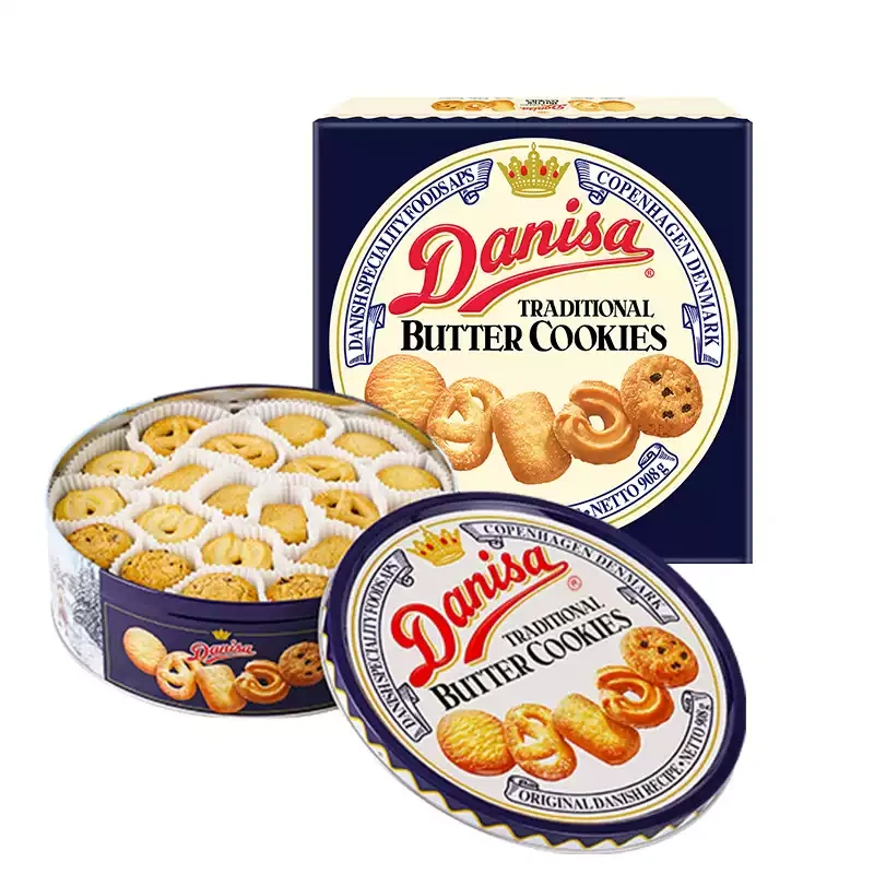 G0069 Danisa Royal Cookies Gift Box, Made in Indonesia, 908g