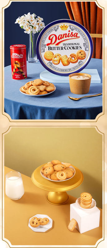 G0069 Danisa Royal Cookies Gift Box, Made in Indonesia, 908g