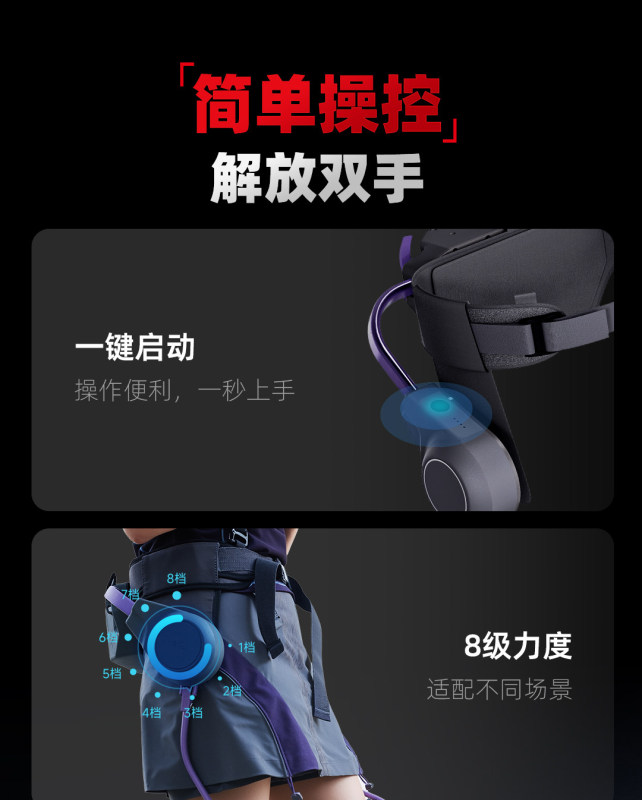 E9094  TECHNIK MARCH Dual-Battery AI Walking Exoskeleton Mark0.1-Neo