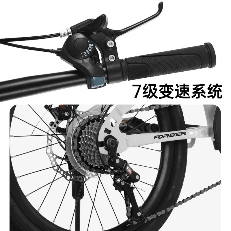 S3028  Forever Portable Foldable Multi-Speed Bicycle