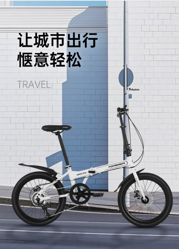 S3028  Forever Portable Foldable Multi-Speed Bicycle