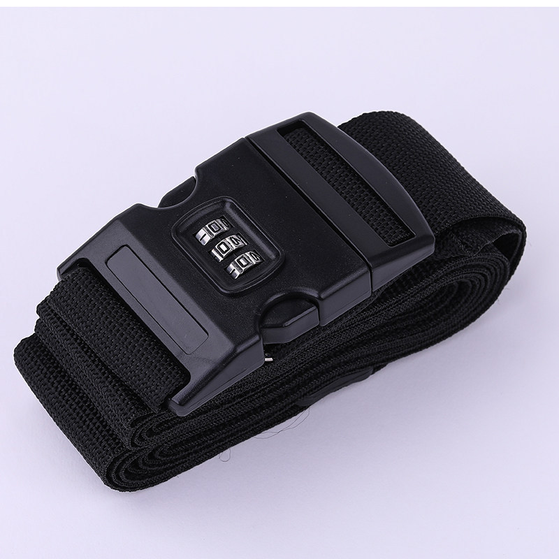 L0023 Cross Luggage Strap with Combination Lock