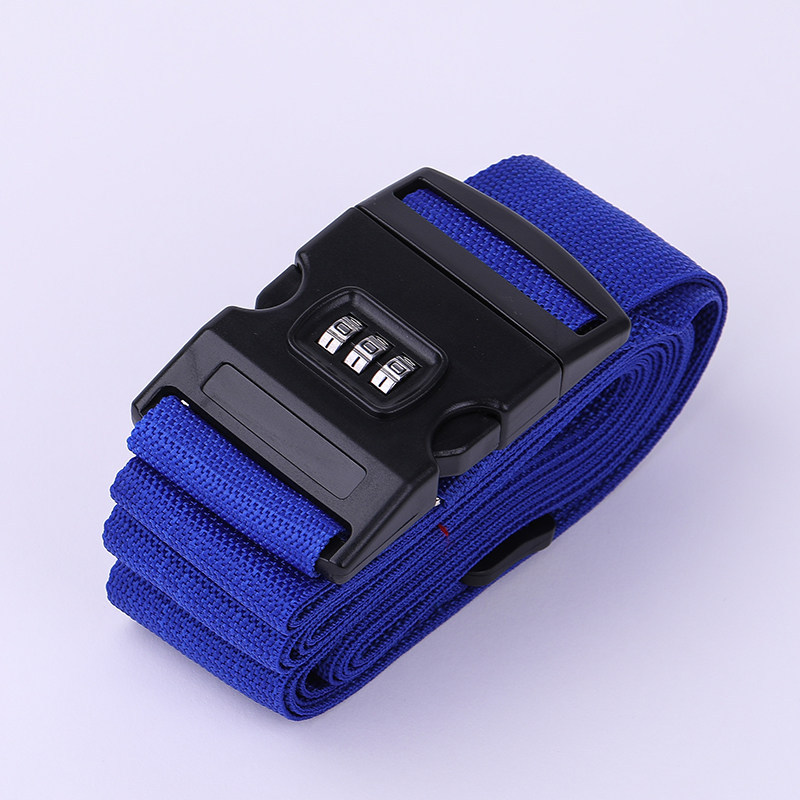 L0023 Cross Luggage Strap with Combination Lock