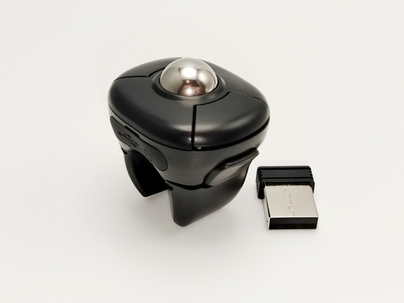E9104 Ring-style Bluetooth Wireless Mouse Trackball, Universal for Tablets, Phones, Motorcycles and Computers